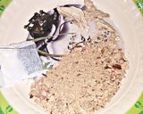 A picture of step 1 of Doum palm tea (shayin goruba).