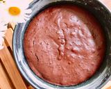 Hình bước làm 6 của món 💚 Bánh Sô Cô La Nướng Nhân Mềm Tan (Gâteau Chocolate Fondant)