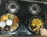A picture of step 1 of Chatpata jeera aloo.