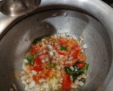 A picture of step 1 of Maharashtrian Style Tomato Bhhat.
