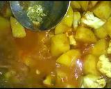 A picture of step 7 of ALOO ghobi.