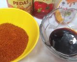 Foto langkah ke 5 dari resep Spicy Wings with onion ring ala Richees.