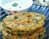 A picture of step 4 of Masala rice paratha.