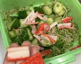 蟹肉棒小黃瓜沙拉的食譜步驟5照片