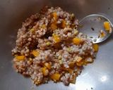 A picture of step 3 of Buckwheat Groat Pulao.