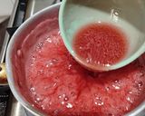 Foto langkah ke 4 dari resep Permen Jelly Merah Putih.