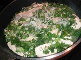Pollo al verdeo con papas