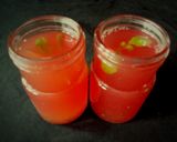 ஆரஞ்சு செம்பருத்தி ஜூஸ் (Orange, Hibiscus, Honey Ginger juice recipe in tamil) ரெசிபி ஸ்டேப் 5 புகைப்படம்