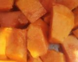 A picture of step 3 of Papaya chaat.