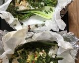 A picture of step 9 of Easy Fish Parcels.