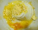 A picture of step 4 of Gujarat Kadi and khichadi.