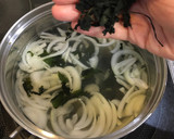 Foto del paso 5 de la receta: La sopa de miso～la sopa estilo japonesa～