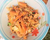 A picture of step 5 of Vegetable Egg Sauce.