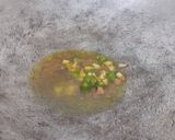 A picture of step 3 of Carrot and beans subzi.