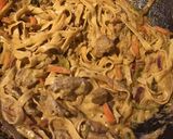 A picture of step 2 of California Farm Panang RiceNoodle Curry.