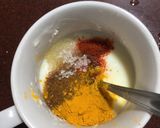 A picture of step 3 of Curd Fish.