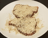 Foto del paso 5 de la receta: Atún con sésamo en marinado al miso de cítrico