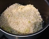 A picture of step 3 of Simple Leek Risotto.