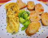 Foto del paso 6 de la receta: Tortilla a la francesa de champiñones y queso