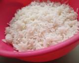 Coloured chicken stir fried rice recipe step 2 photo