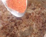 A picture of step 4 of Dal makhani.