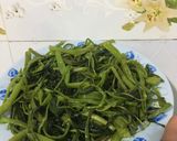 Hình bước làm 5 của món Rau muống xào tỏi