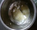 A picture of step 1 of Nimbu Pani (lemonade).