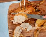 A picture of step 28 of Roast Chicken with Potatoes & Carrots.