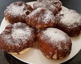 A picture of step 12 of Doughnuts with sourdough starter.