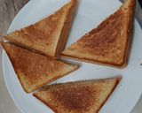 Foto langkah ke 3 dari resep Roti Bakar Keju Manis (teflon).