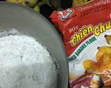 Hình bước làm 1 của món Chuối Chiên Xối Đường