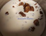 A picture of step 1 of Thekua with jaggery.