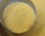 A picture of step 5 of Moongdal payasam.