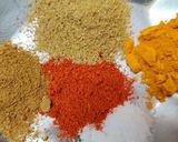 A picture of step 4 of Matar Paneer.