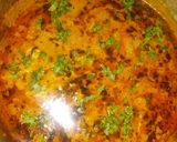 A picture of step 7 of Yummy gatta sabji.
