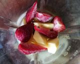 Foto del paso 1 de la receta: Smoothie de manzana y frutillas congeladas