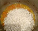 Foto del passaggio 8 della ricetta Risotto con zucca e gamberi e spicchi di limone
