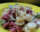 Foto del paso 2 de la receta: Pasta con crema de ajo 🤩