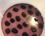 Hình bước làm 14 của món Bánh mousse Blackberries tuyết rơi kg dùng lò nướng