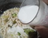 Foto langkah ke 3 dari resep Lemper bakar Ayam Opor.