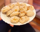 Virslivel és lencsével töltött tésztabatyuk (vegán) recept fázis 7 fotója