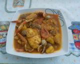 Foto del paso 18 de la receta Caldereta de rape, gambas y almejas