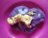 Foto langkah ke 1 dari resep Roti Sobek Ubi Ungu || eggless.