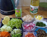 Foto del paso 1 de la receta: Ensalada de alubias (porotos blancos) al estilo Mari