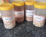 Foto del paso 1 de la receta: Mantequilla de maní y frutos secos 🎆