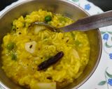गुजराती वघारेली खिचड़ी (मूंग दाल से) रेसिपी चरण 5 फोटो