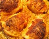 A picture of step 8 of Roasted Rice and Chicken.