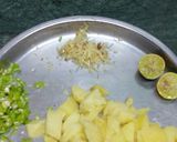 A picture of step 2 of Sabudana khichdi for fasting (soap grains polenta).