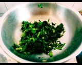 A picture of step 2 of Fiber- Rich super healthy tasty spinach and moong dal sabji.