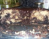 A picture of step 5 of Marble Cake with Ganache.